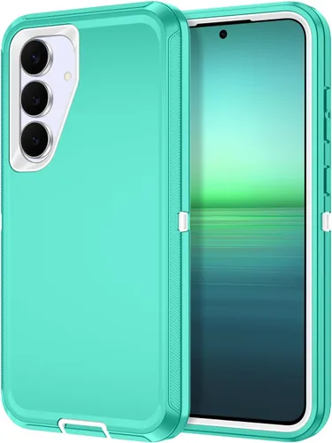 Miniatura 30 de I-HONVA para Samsung Galaxy S21 FE 5G, Funda Resistente a Golpes, Polvo y Caídas de 3 Capas, Protección Completa del Cuerpo
