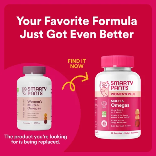 Miniatura 2 de SmartyPants Multivitaminas gommicas de fórmula de mujeres, 180 cuentas (30 días de suministro) (WC180)