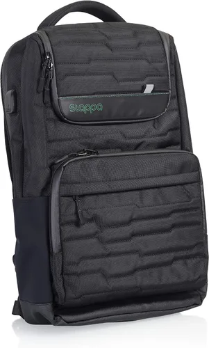 Miniatura 18 de Slappa Alpha Series - Mochila para laptop para videojuegos, se adapta a portátiles de hasta 15 pulgadas; azul (SL-ALPHA-LAPTOP-BP-BLU)