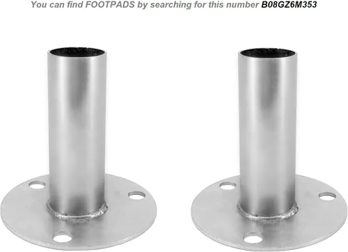 Miniatura 7 de GoodsZone - Kit de accesorios para toldo de 1-3/8" pulgadas, para techo inclinado, cochera, cenador, inclinable a cobertizo, conectores para marco