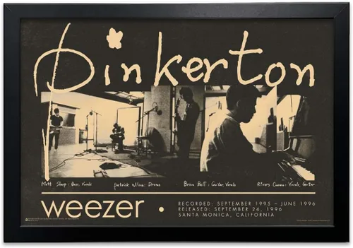 Miniatura 7 de Scorpio Posters Weezer - Pinkerton - Póster de grupo - 17" x 11