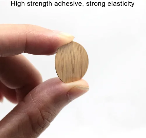 Miniatura 5 de Pegatinas autoadhesivas para agujeros de tornillo, tapas de cubierta de PVC, a prueba de polvo para muebles de madera, gabinete de 0.827 in, 2 Arce