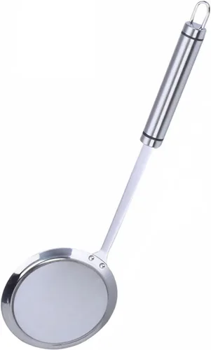 Miniatura 11 de Coladores de malla fina, SUS 304 de acero inoxidable de alta calidad, colador de alimentos de malla fina, colador de cocina, tamiz de mano, cuchara