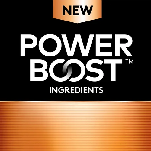 Miniatura 3 de Duracell Coppertop - Paquete de pilas AAA y AA con ingredientes Power Boost, 10 unidades AAA y 16 AA
