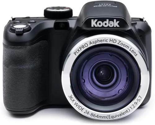 Kodak PIXPRO Astro Zoom AZ361 Cámara digital de 16 MP con zoom óptico de 36X y pantalla LCD de 3" (negro)