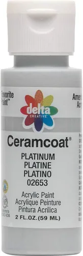Miniatura 6 de Delta Creative Ceramcoat - Pintura acrílica metálica y perla en varios colores (2 onzas), color aguamarina Cool Pearl