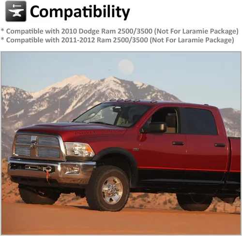 Miniatura 2 de Billet Grille Chrome Grill Insert Combo para Dodge Ram 2500/3500 2010-2012