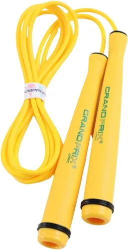 Miniatura 12 de Cuerda de salto de velocidad para hombres y mujeres (serie Grand Prix Speed) Cuerda de saltar de PVC ajustable para entrenamientos de fitness