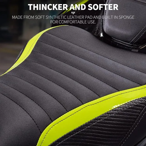 Miniatura 2 de Funda de cuero para asiento de pasajero, para Ka-wa-sa-ki Z900 Z 900 2017 2018 2019 2020 2021 2022 2023 2024 Cojín de asiento de motocicleta