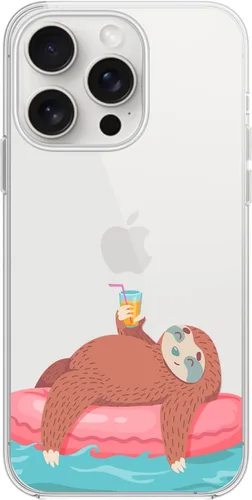 Miniatura 22 de Blingy's Funda para iPhone 15 Pro, lindo estilo de gato con patrón de flor de cerezo divertido diseño de animales de dibujos animados, funda Gato