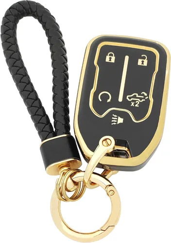 Miniatura 40 de Funda para Llavero de Coche Llavero Funda de Llave de TPU Suave Carcasa de Protección Portallaves Accesorios