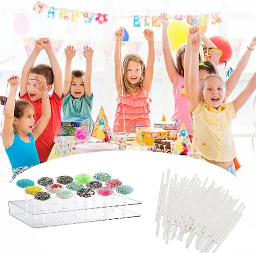 Miniatura 5 de Palitos de piruleta blancos de 4 pulgadas, palitos de golosinas, para dulces caseros, galletas, postres, 200