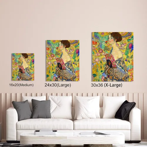 Miniatura 116 de A&T ARTWORK Campo de trigo con cipreses de Van Gogh Las reproducciones de arte clásico mundial, impresiones en lienzo giclée para decoración
