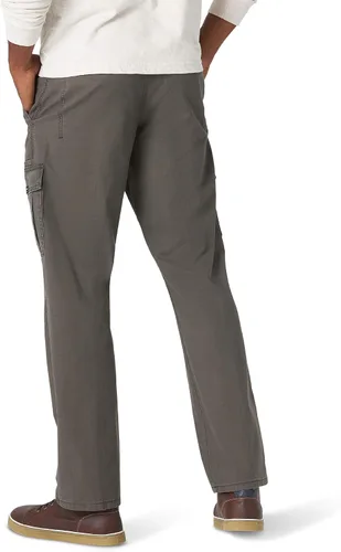 Miniatura 2 de Wrangler Authentics - Pantalones elásticos para hombre, ajuste clásico relajado, tipo cargo