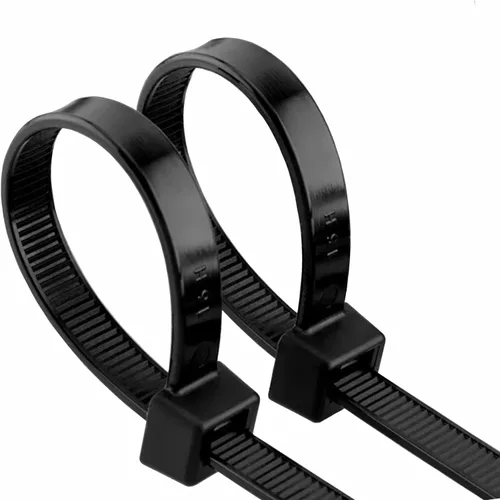 Miniatura 7 de Bridas negras de 14 pulgadas, paquete de 100 bridas de nailon para uso en interiores y exteriores, resistencia a la tracción de 60 libras BXINLHAG