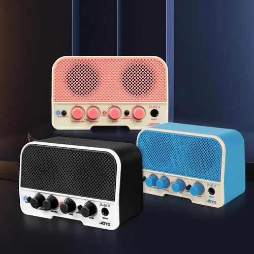 Miniatura 6 de JOYO Mini Amplificador de Guitarra Eléctrica 5W Pequeño Amplificador de Guitarra para Práctica con Bluetooth, Canales Limpios y Overdrive, Portátil