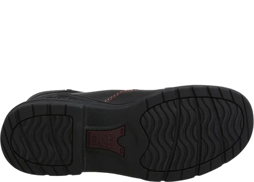 Miniatura 4 de Ariat Barnyard - Botas de trabajo con cremallera lateral, cómodas botas impermeables para mujer, Café Oscuro, 5.5