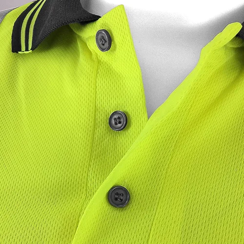Miniatura 4 de JORESTECH Polo de seguridad con diseño de poliéster para ocultar las manchas y bolsillo cosido en el pecho