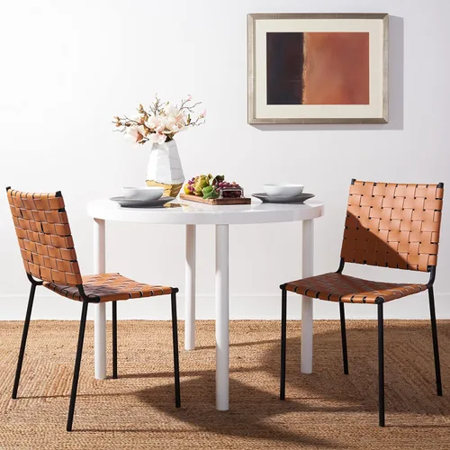 Miniatura 8 de Safavieh Home Collection Wesson - Silla de comedor (2 unidades), color negro