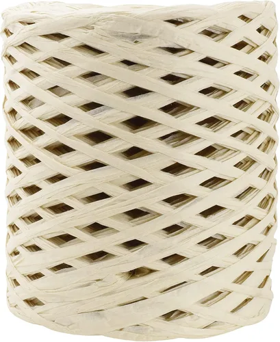 Miniatura 33 de Mandala Crafts Aqua Raffia - Hilo de rafia para envolver regalos, cinta de rafia de papel natural de 200 yardas para ganchillo, manualidades