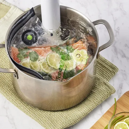Miniatura 10 de FoodSaver® Bolsas reutilizables con cremallera al vacío de un galón