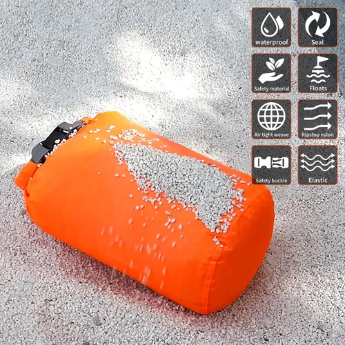 Miniatura 3 de Desoto Bolsa seca impermeable, 2 paquetes, 2L/5L/10L/20L/40L/70L, bolsa de almacenamiento en seco para mantener el equipo seco limpio para kayak