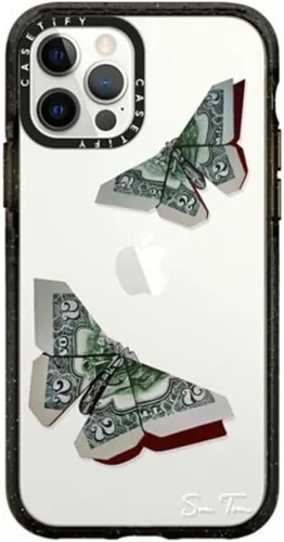 Miniatura 28 de Funda CASETiFY Impact Case para iPhone 12 / iPhone 12 Pro - Aries Moross - Sticker - Negro Transparente
