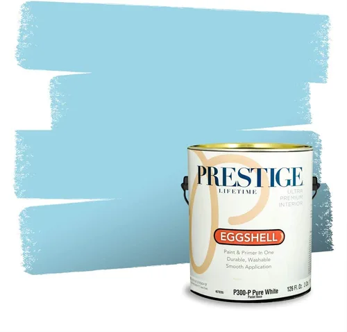 Miniatura 859 de Pintura Exterior + imprimación PRESTIGE, todo-en-uno, 1 galón, acabado mate, color comparable al Valspar* Royal Gray* VS151-Gris real