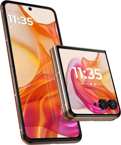 Miniatura 2 de Motorola razr+ 2024 Desbloqueado Hecho para los Estados Unidos 12/256 Cámara de 50MP Rosa suave