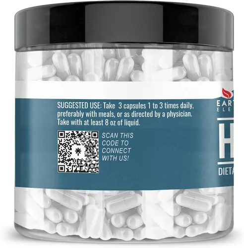 Miniatura 2 de Earthborn Elements Polvo HMB 200 cápsulas, puro y sin diluir, sin aditivos