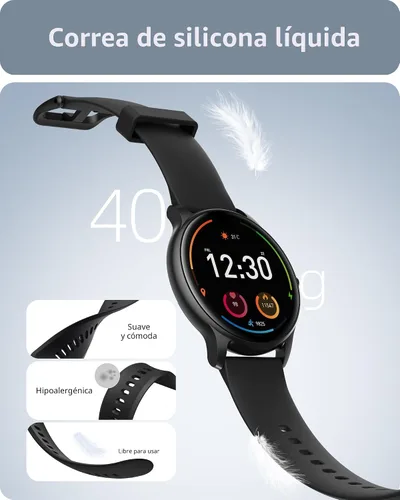 Miniatura 7 de Reloj inteligente Parsonver para hombres y mujeres (responder/hacer llamadas), pantalla HD, rastreador de fitness IP68 resistente al agua con más
