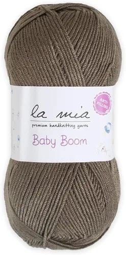 Miniatura 42 de 1 madeja La Mia Baby Boom, hilo acrílico 100% antipilling para tejer y ganchillo para tejer y ganchillo, 3.53 oz (3.5 onzas) / 820.2 ft