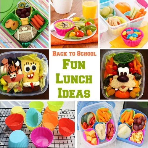 Miniatura 2 de Doiaz Divisores de lonchera de silicona, paquete Bento de 46 piezas para accesorios de almuerzo para niños, sin BPA, apto para lavavajillas