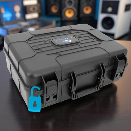 Miniatura 7 de CASEMATIX Funda de viaje para proyector de carcasa rígida compatible con proyectores Epson VS250 SVGA, VS350 XGA, VS355 WXGA con cable HDMI