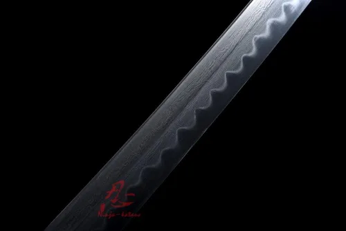 Miniatura 5 de Handmade Samurai Sword 40.6 Inch New Kill Bill Battle Ready Clay Tempered Folded Steel Samurai Katana Sharp Sword