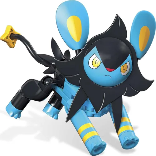 Miniatura 4 de Mega Construx Pokemon Luxio - Juego de construcción con figuras de personajes, juguetes de construcción para niños (67 piezas)