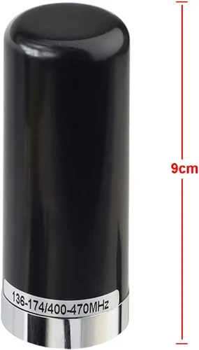Miniatura 8 de Bingfu Antena de radio móvil de radio móvil de doble banda VHF UHF 136-174MHz 400-470MHz Radio aficionado de perfil bajo PL259 conector macho Antena