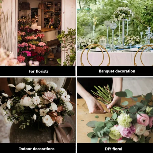 Miniatura 5 de Esferas de espuma floral de 4.7 in Esferas florales redondas DIY Kit de arreglo floral verde redondo seco húmedo espuma boda pasillo flores