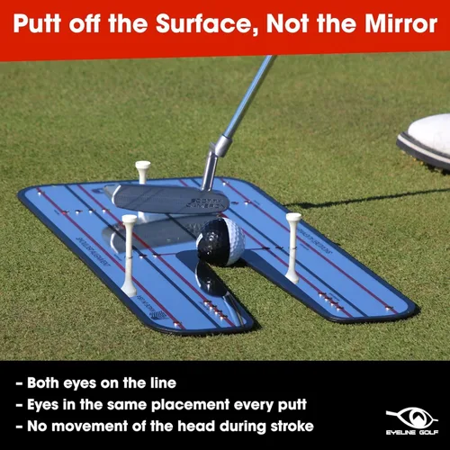 Miniatura 5 de Genuine EyeLine Golf Alignment Putting Mirror - Top Training Aid on the PGA Tour - See Rapid Improvement - Helps Beginner, Junior, and Scratch