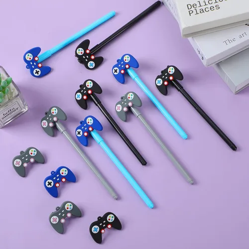 Miniatura 4 de Tinlade 24 bolígrafos de tinta con temática de videojuegos, regalos de fiesta de videojuegos, regalos de fiesta de cumpleaños, regalos para oficina