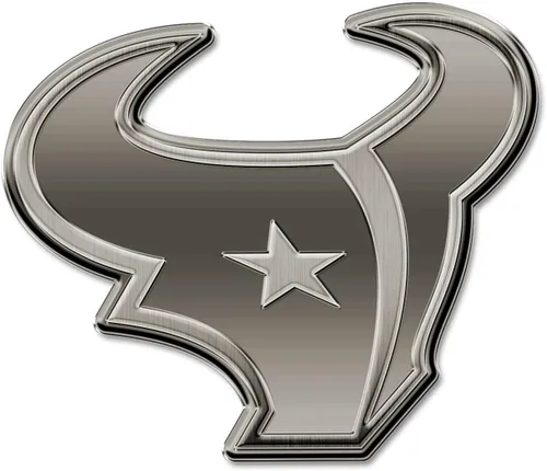 Miniatura 9 de Rico Industries NFL Football Standard Oval Antique Nickel Auto Emblem for Car/Truck/SUV
