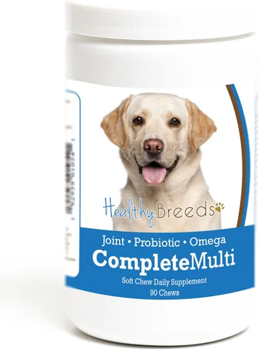 Miniatura 204 de Healthy Breeds Pug todo en uno multivitamínico suave masticable 60