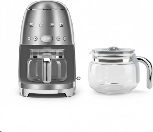 Miniatura 6 de Smeg Cafetera de goteo retro de los años 50 con jarra de vidrio extra (azul pastel)