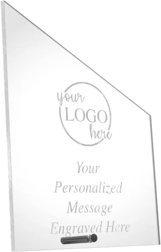 Miniatura 21 de Premios acrílicos económicos personalizados ofrecidos en una variedad de formas y tamaños, incluye texto ilimitado y su logotipo