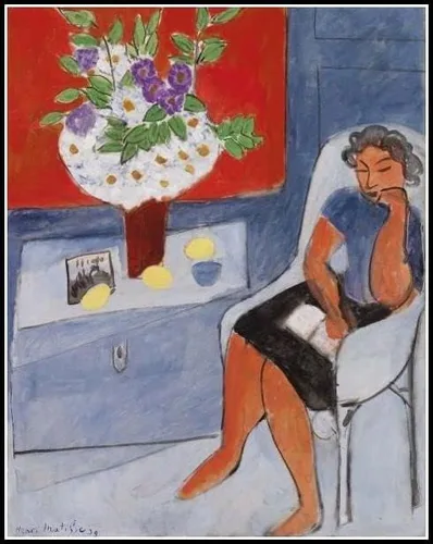 Miniatura 2 de Pintura francesa de ventana en Collioure por Henri Matisse - Pintura al óleo para manualidades, pintura al óleo para bricolaje, kits de pintura