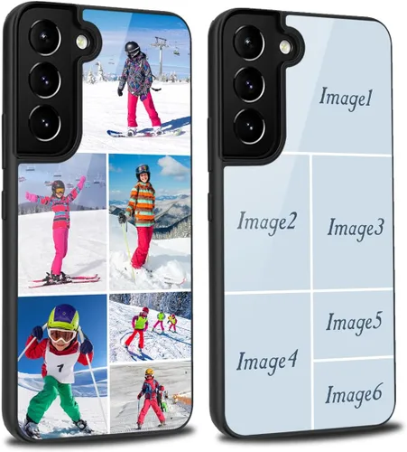 Miniatura 6 de Funda de goma para teléfono compatible con Samsung Galaxy S26/S25/Edge/S24/S23/S23 Ultra/S23 Plus/S22/S21/S21 FE/S20 FE/Note 20 Ultra/10 con iPhone