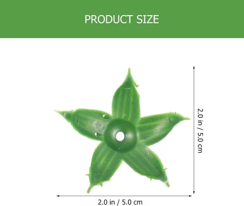Miniatura 8 de Beavorty - 120 cálizes de flores artificiales de plástico para suministros de manualidades, receptáculos de flores de imitación ligeros