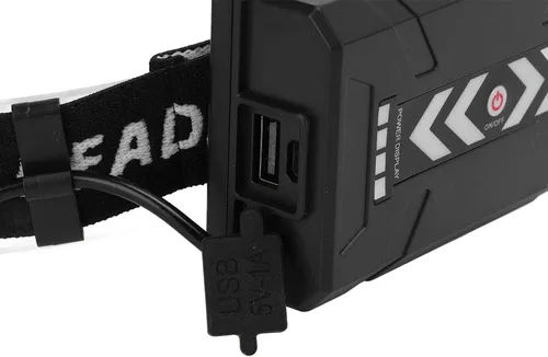 Miniatura 9 de Potente linterna LED recargable, ángulo ajustable de 90 grados, aleación de aluminio - sensor infrarrojo, carga rápida USB, campamento al aire libre