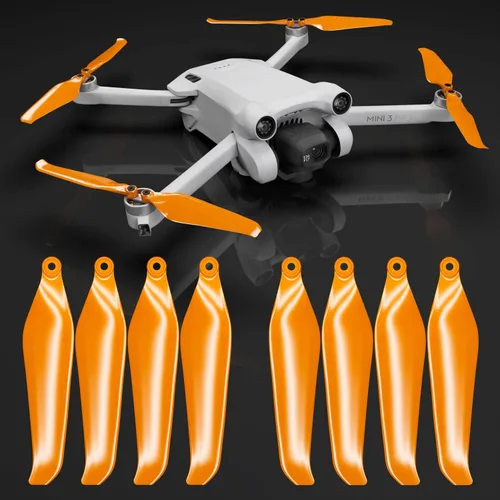 Miniatura 8 de Master Airscrew Hélices Stealth para DJI Mini 3 Pro y Mini 4 Pro - Negro, 4 hélices en set
