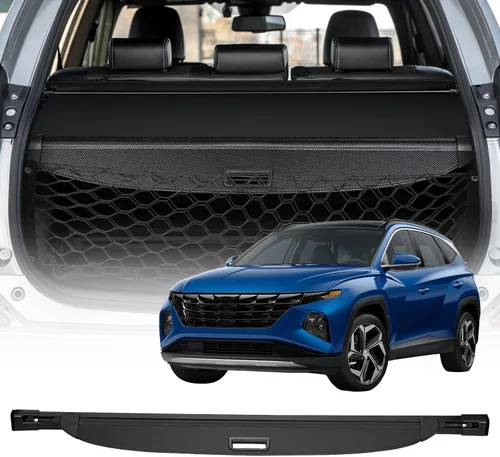 Miniatura 13 de VEVOR Cubierta retráctil para carga para Toyota, cubierta de seguridad para cajuela impermeable mejorada para Toyota RAV4 2019-2025 5 plazas